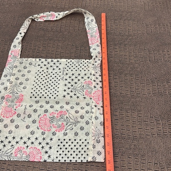 FREE PEOPLE reusable thin bohemian style tote bag - Picture 3 of 4
